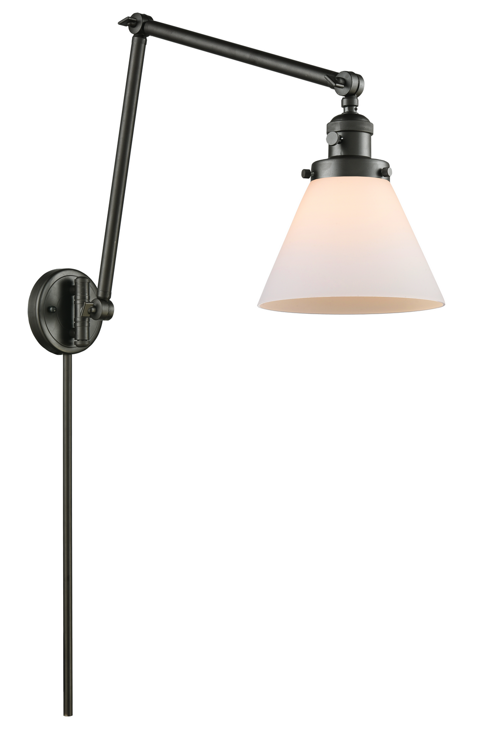 LED Swing Arm by Innovations - Franklin Restoration Collection, Oil Rubbed Bronze Finish - 238-OB-G41-LED