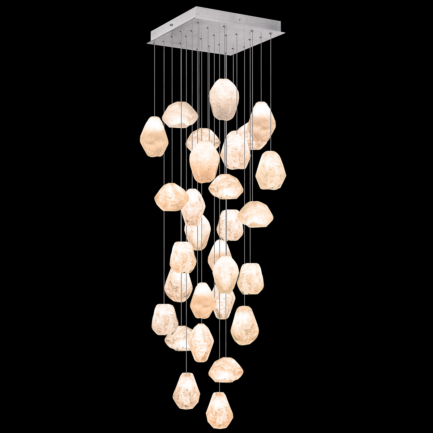 Fine Art Natural Inspirations LED Pendant in Silver - 853540-14LD