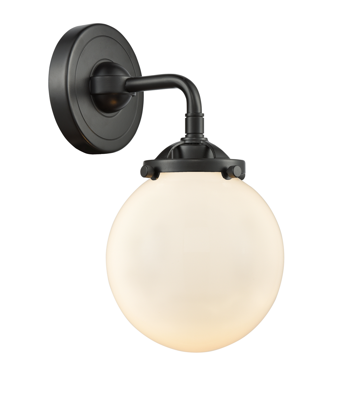 One Light Wall Sconce by Innovations - Nouveau Collection, Oil Rubbed Bronze Finish - 284-1W-OB-G201-6