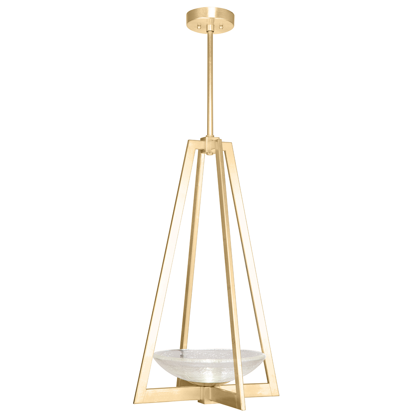 Fine Art Delphi LED Pendant in Gold - 896040-2ST