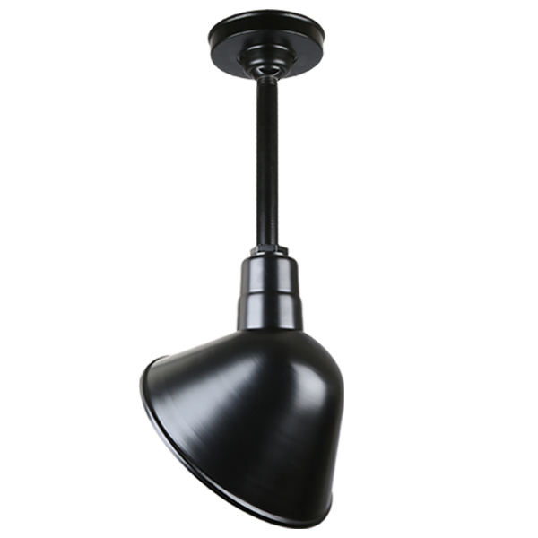 Hi Lite Warehouse One Light Pendant in Black - H-QSN18112-SA-91/QSN12``ST3-91/QSNHDSMC-91