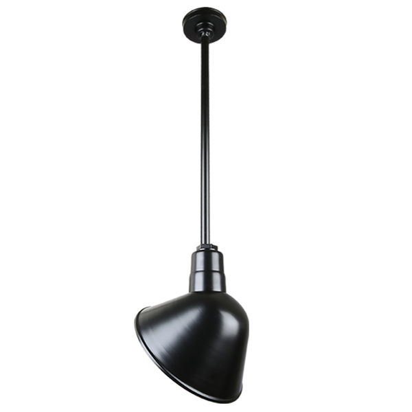 Hi Lite Warehouse One Light Pendant in Black - H-QSN18112-SA-91/QSN36``ST3-91/QSNHDSMC-91