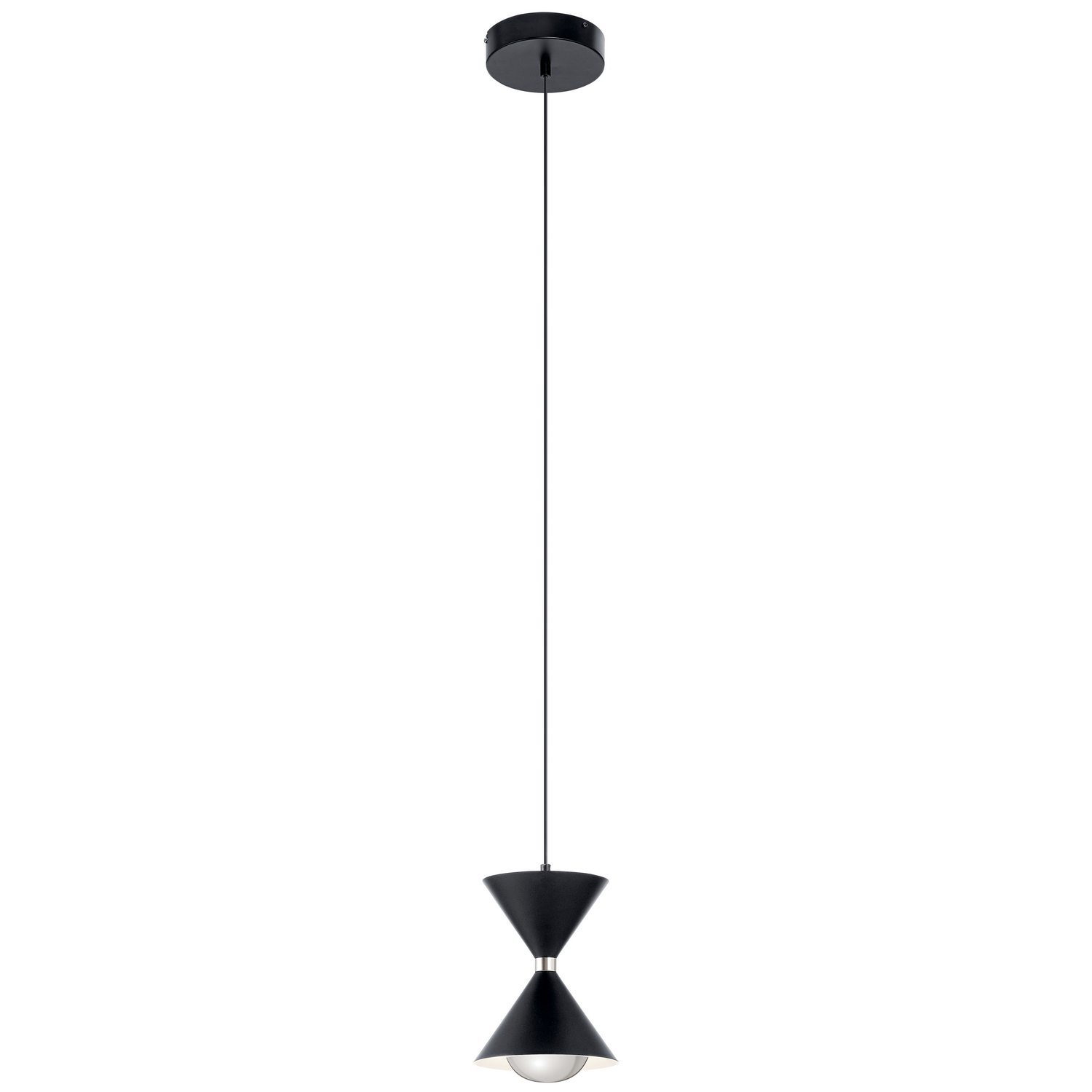 Kichler Kordan LED Mini Pendant in Matte Black - 84130