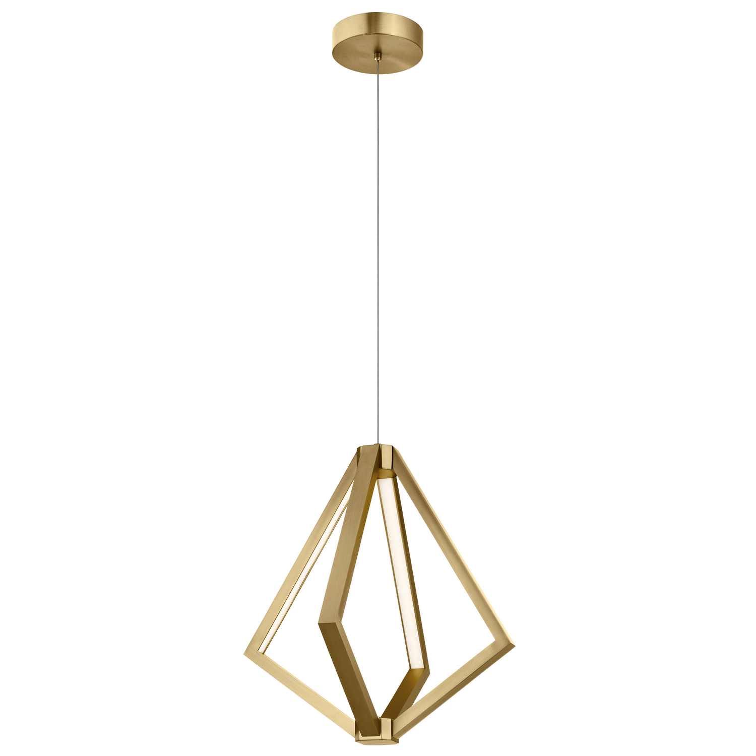 Kichler Everest LED Pendant in Champagne Gold - 84198