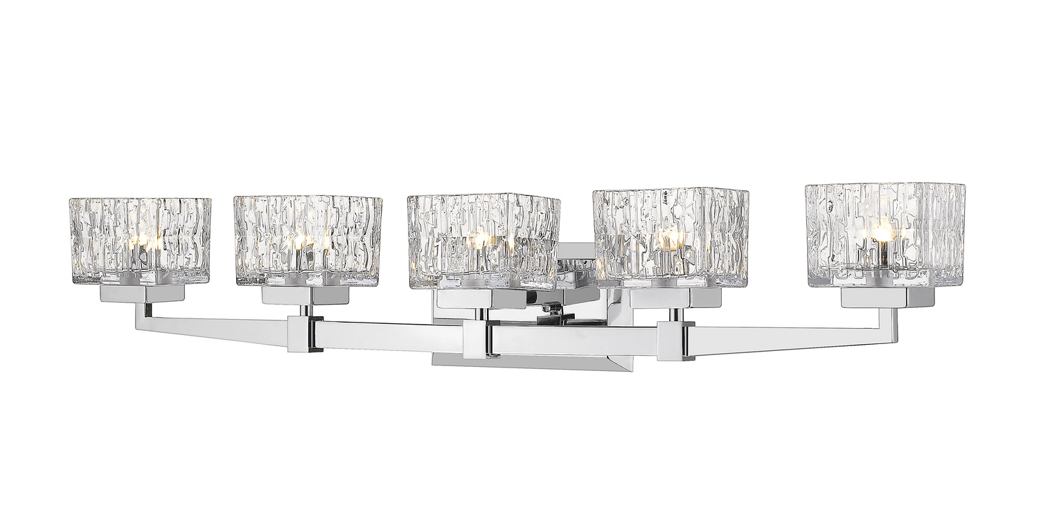 LED Vanity by Z-Lite - Rubicon Collection, Chrome Finish - 1927-5V-CH-LED