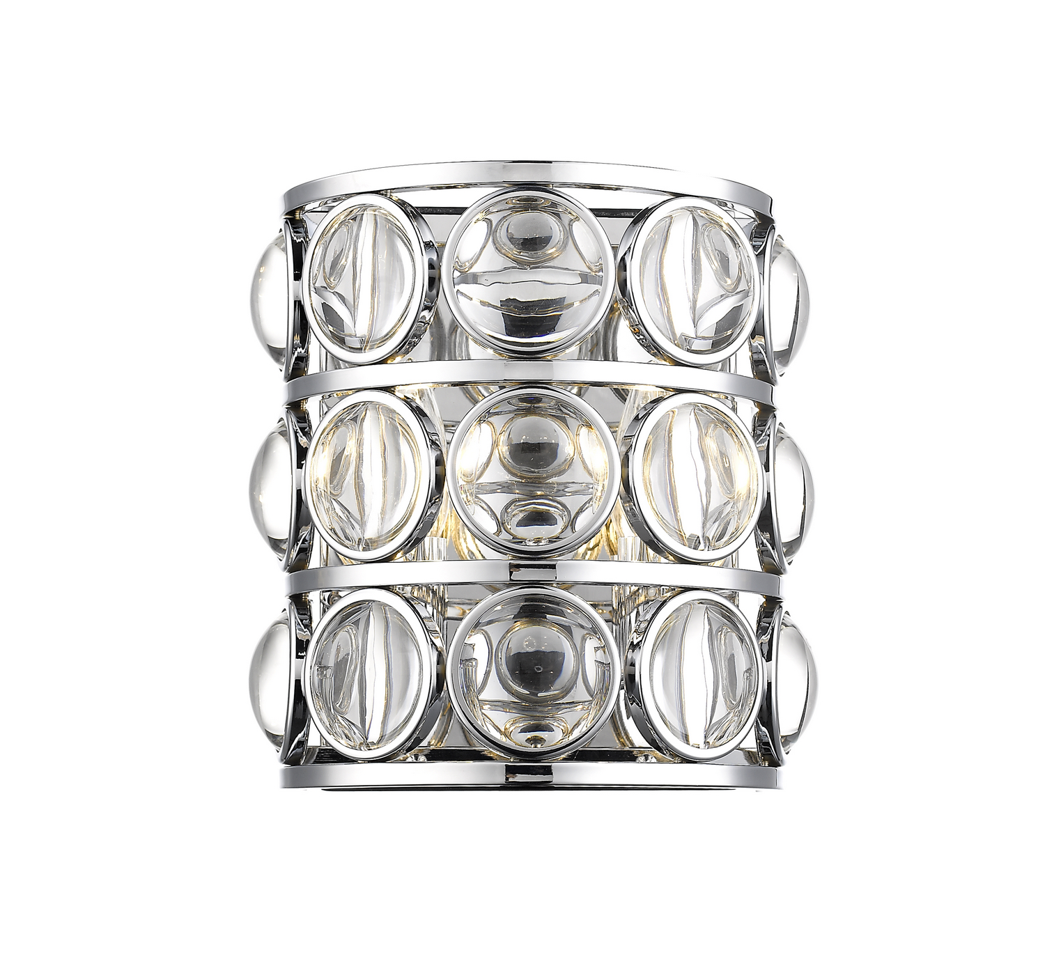 Two Light Wall Sconce by Z-Lite - Eternity Collection, Chrome Finish - 4004-2S-CH