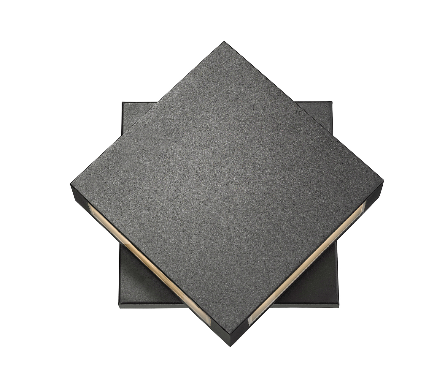 LED Outdoor Wall Mount by Z-Lite - Quadrate Collection, Black Finish - 572B-BK-LED