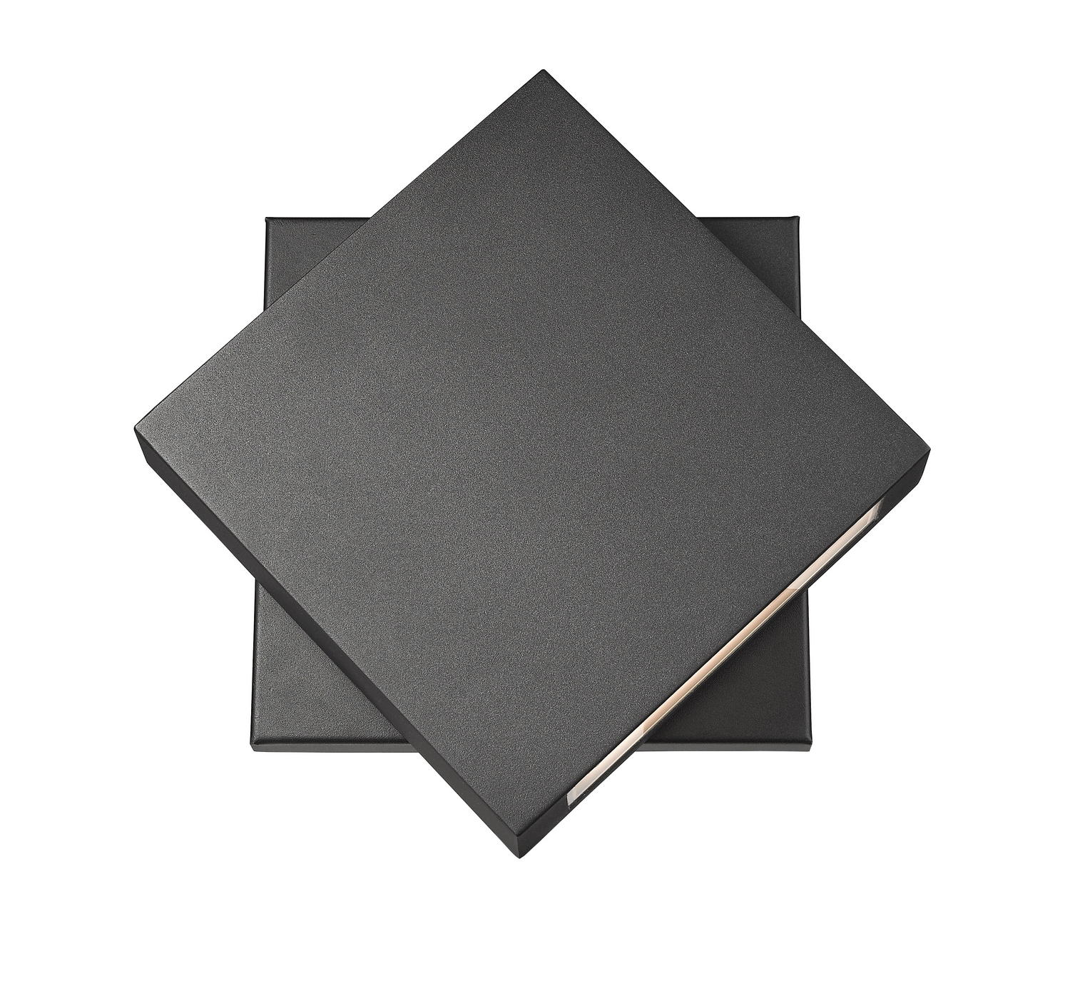 LED Outdoor Wall Mount by Z-Lite - Quadrate Collection, Black Finish - 573B-BK-LED