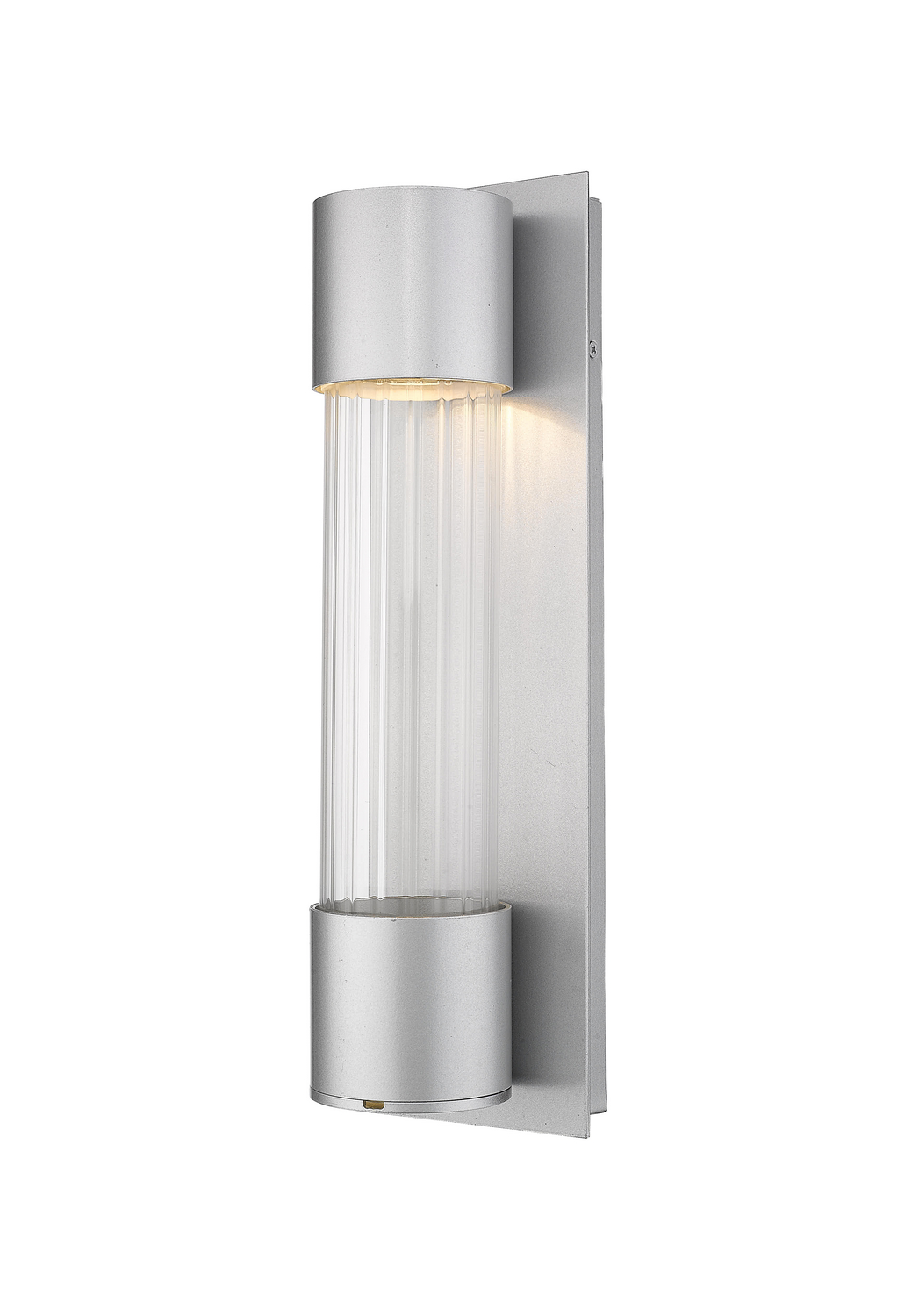 LED Outdoor Wall Mount by Z-Lite - Striate Collection, Silver Finish - 575S-SL-LED