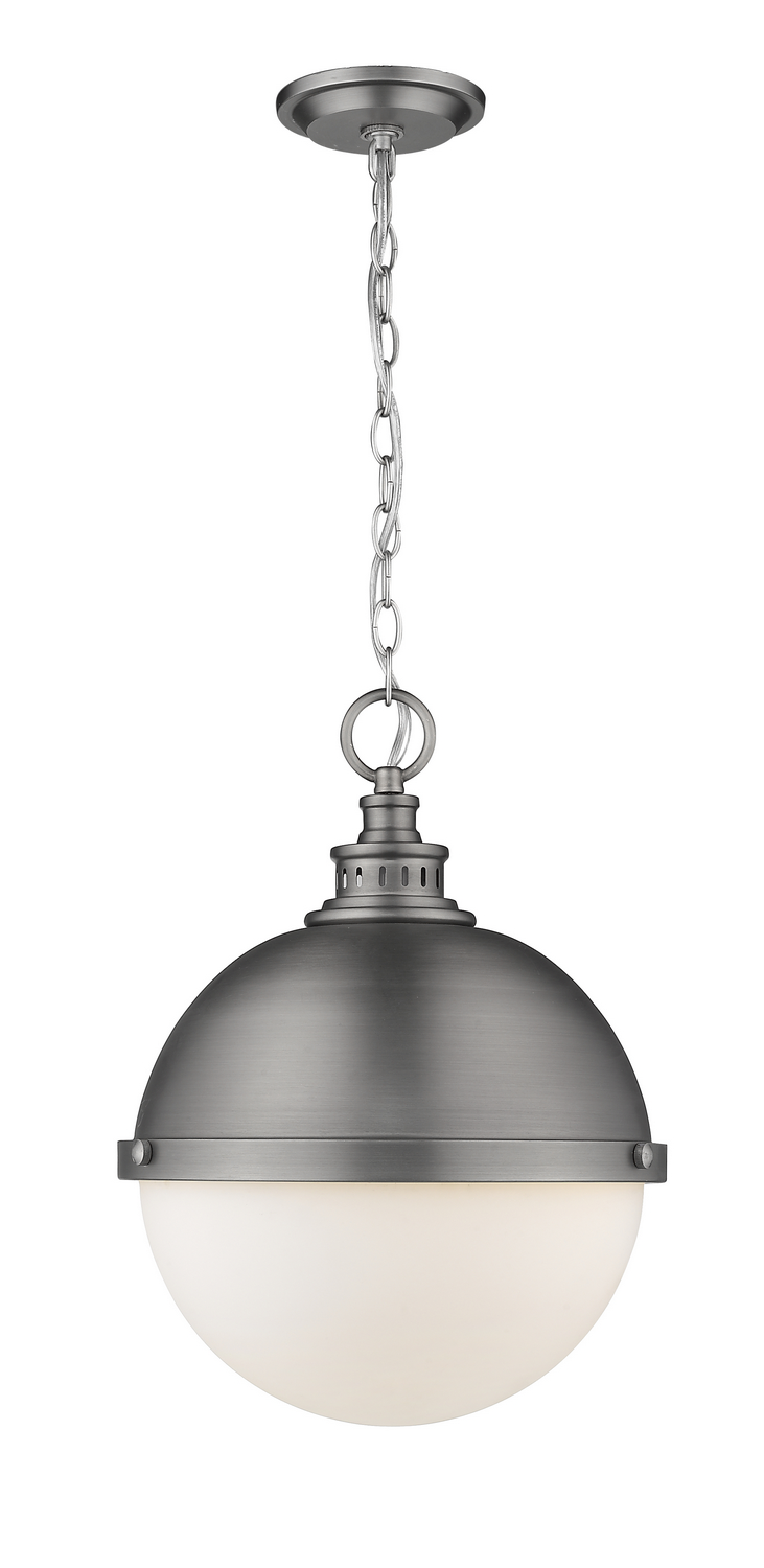Two Light Pendant by Z-Lite - Peyton Collection, Antique Nickel Finish - 619P14-AN
