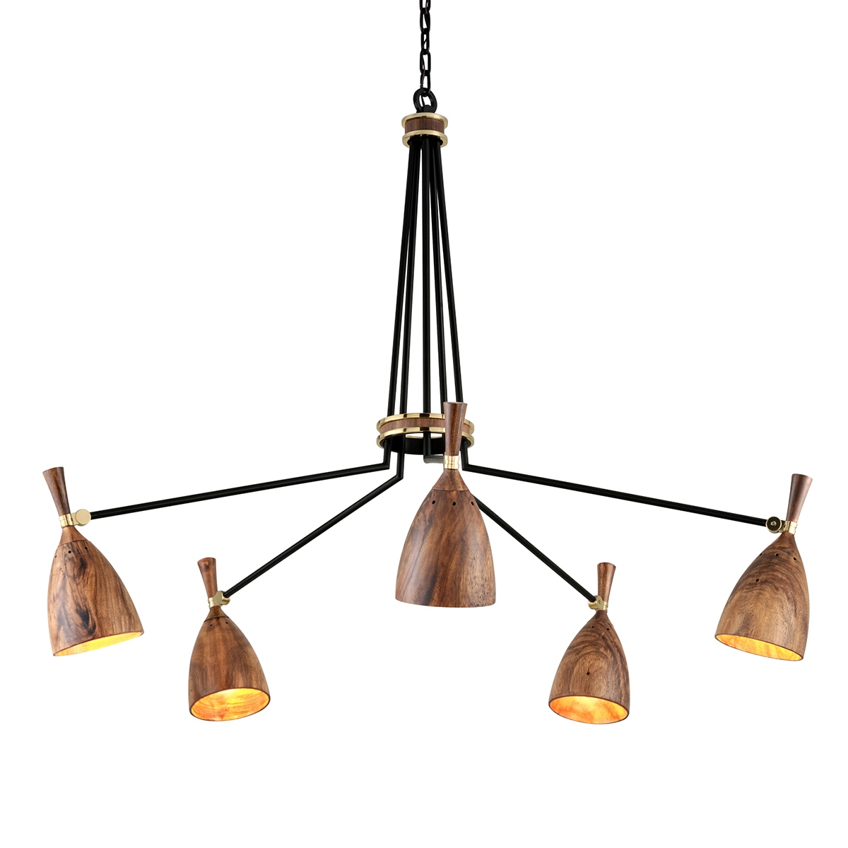 Utopia Five Light Chandelier