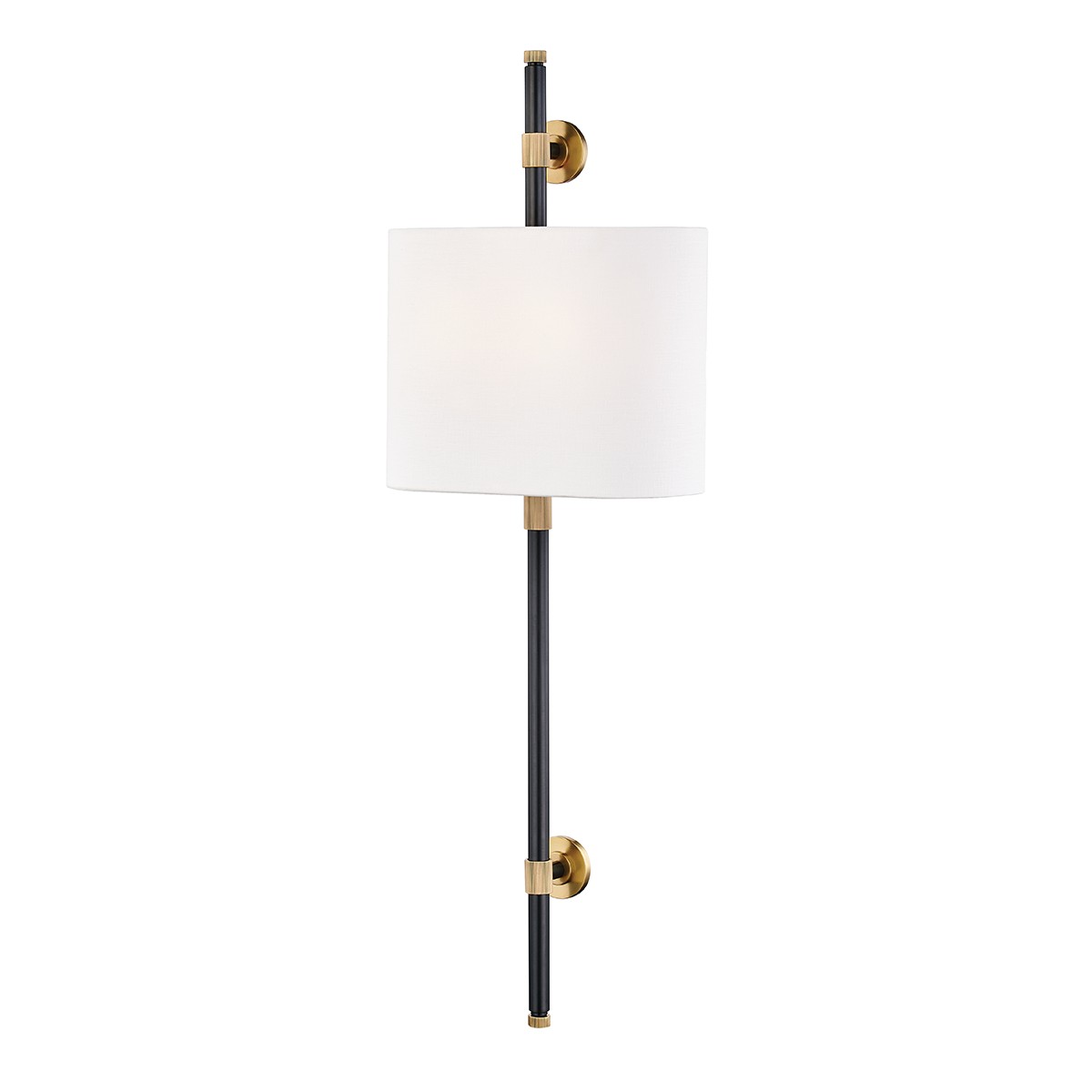 Hudson Valley Bowery Two Light Wall Sconce in Aged Old Bronze - 3722-AOB