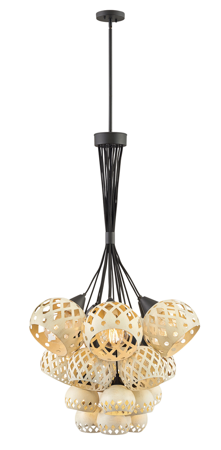 19 Light Chandelier from the Edie collection by Hinkley 3899OZ