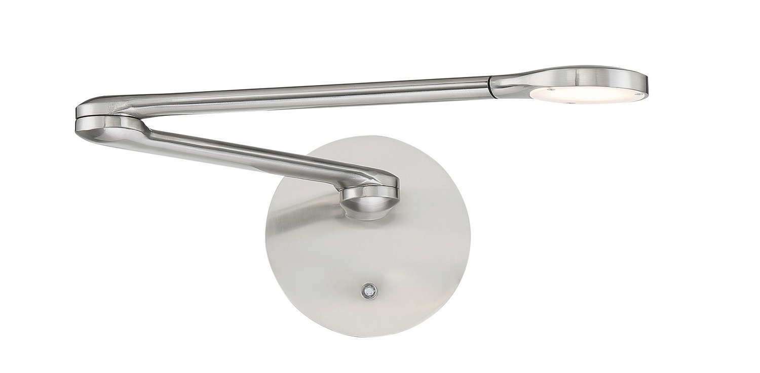 LED Swing Arm Light by Modern Forms - Reflex Collection, Brushed Nickel Finish - BL-21924-BN