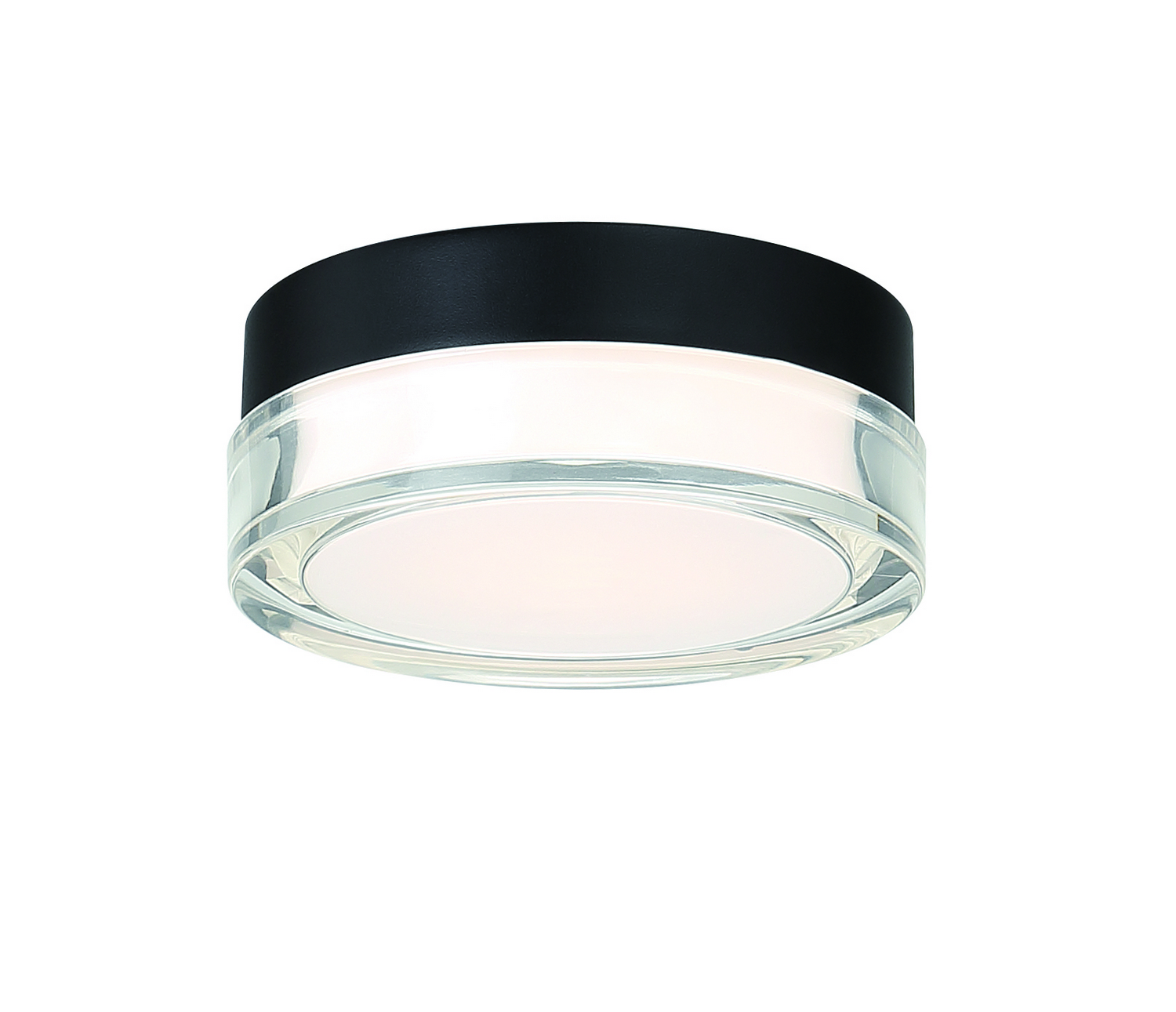 LED Outdoor Flush Mount by Modern Forms - Pi Collection, Black Finish - FM-W44809-35-BK