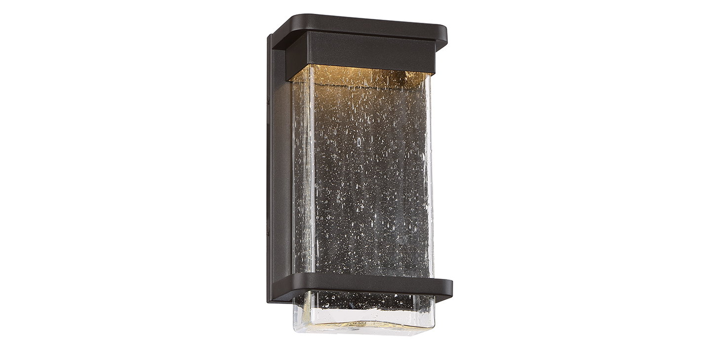 LED Outdoor Wall Sconce by Modern Forms - Vitrine Collection, Bronze Finish - WS-W32521-BZ