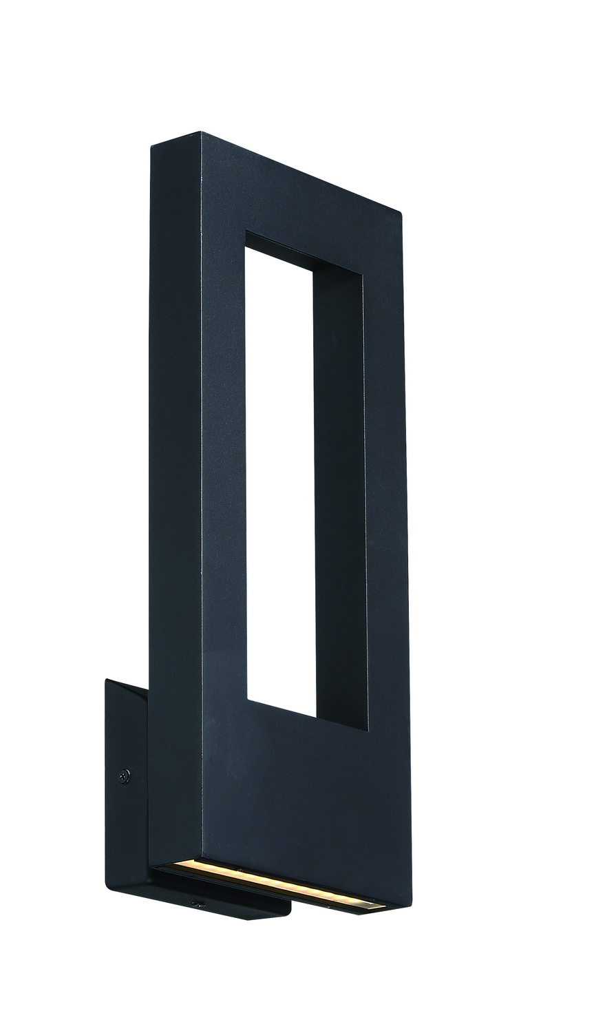 LED Outdoor Wall Sconce by Modern Forms - Twilight Collection, Black Finish - WS-W5516-BK