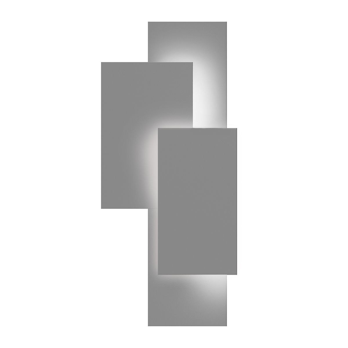 Offset Panels LED Wall Sconce