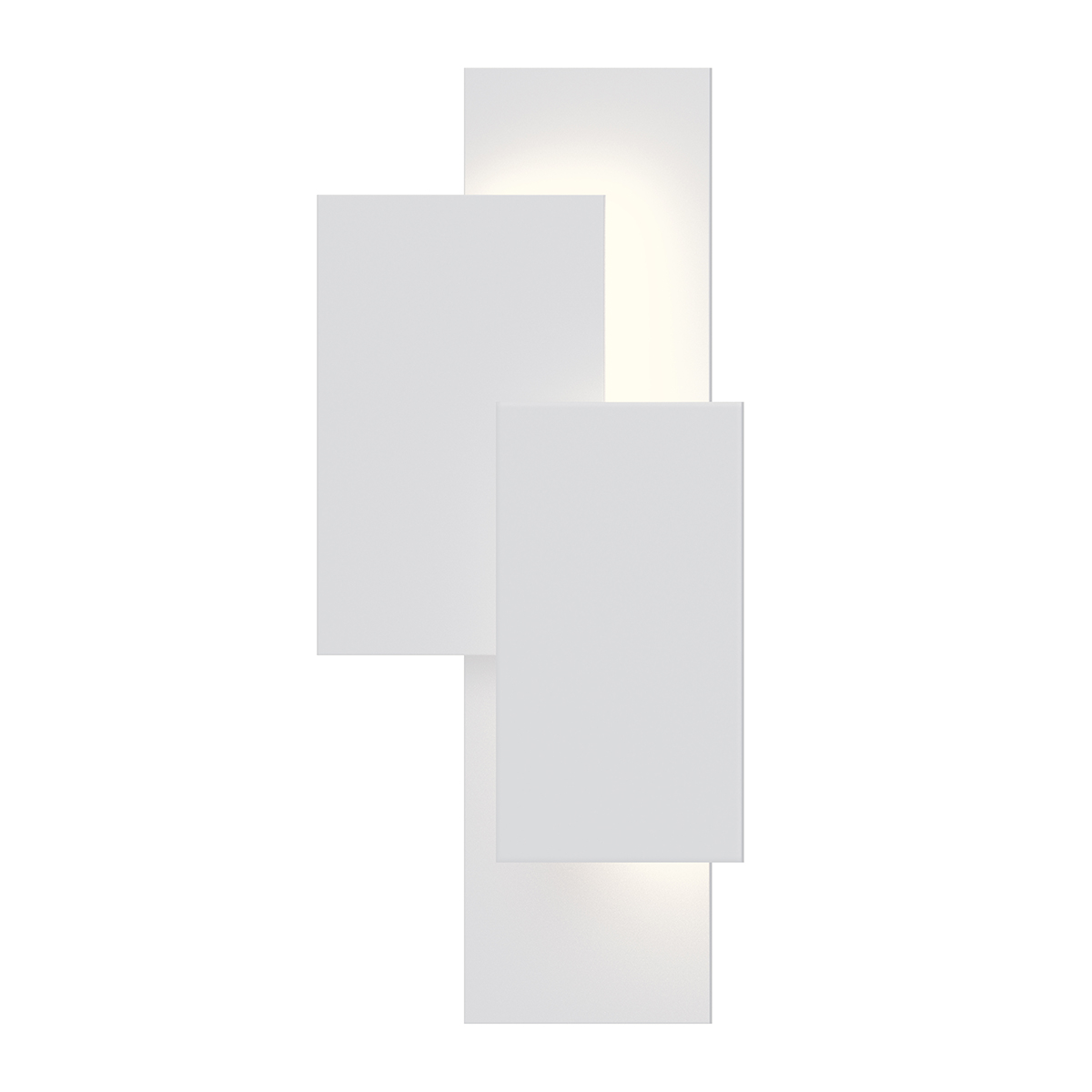 Offset Panels LED Wall Sconce