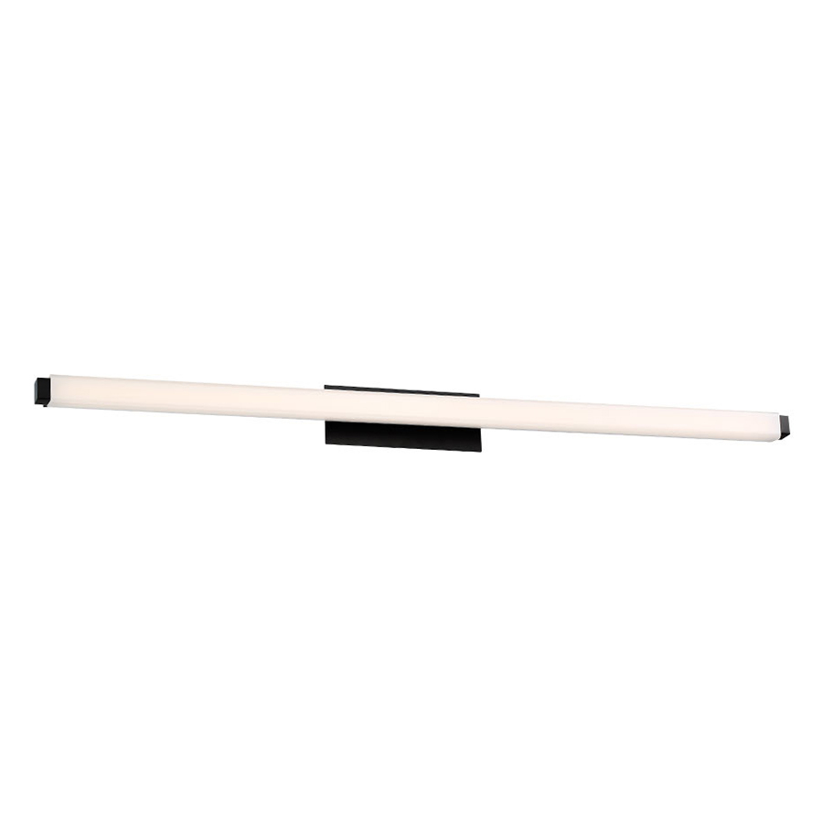LED Bath & Vanity Light by Modern Forms - Mini Vogue Collection, Black Finish - WS-21736-27-BK