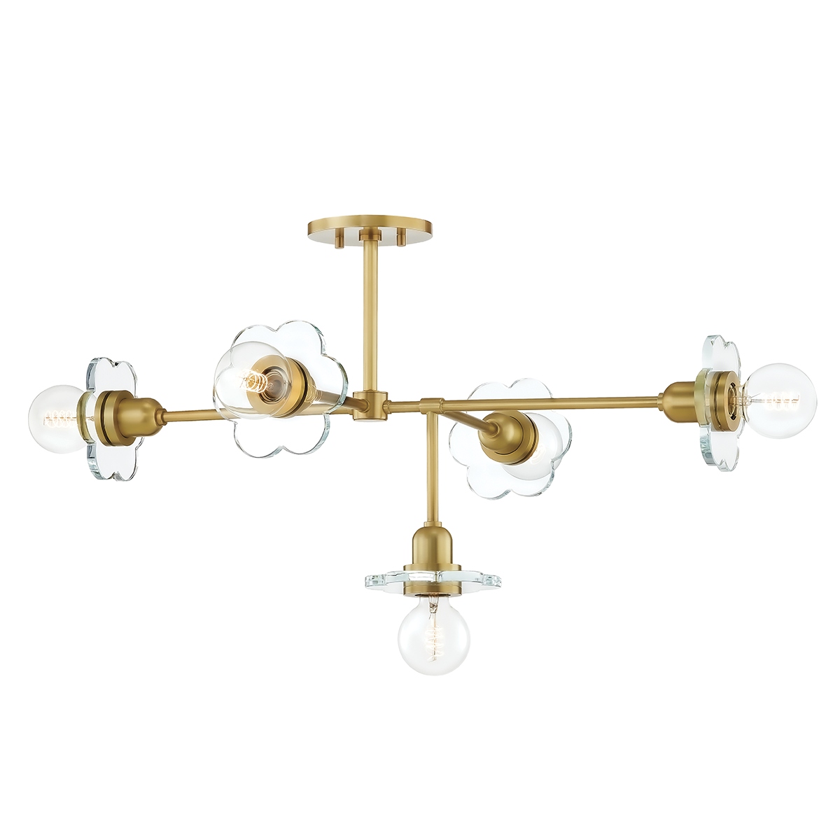 Alexa Five Light Chandelier