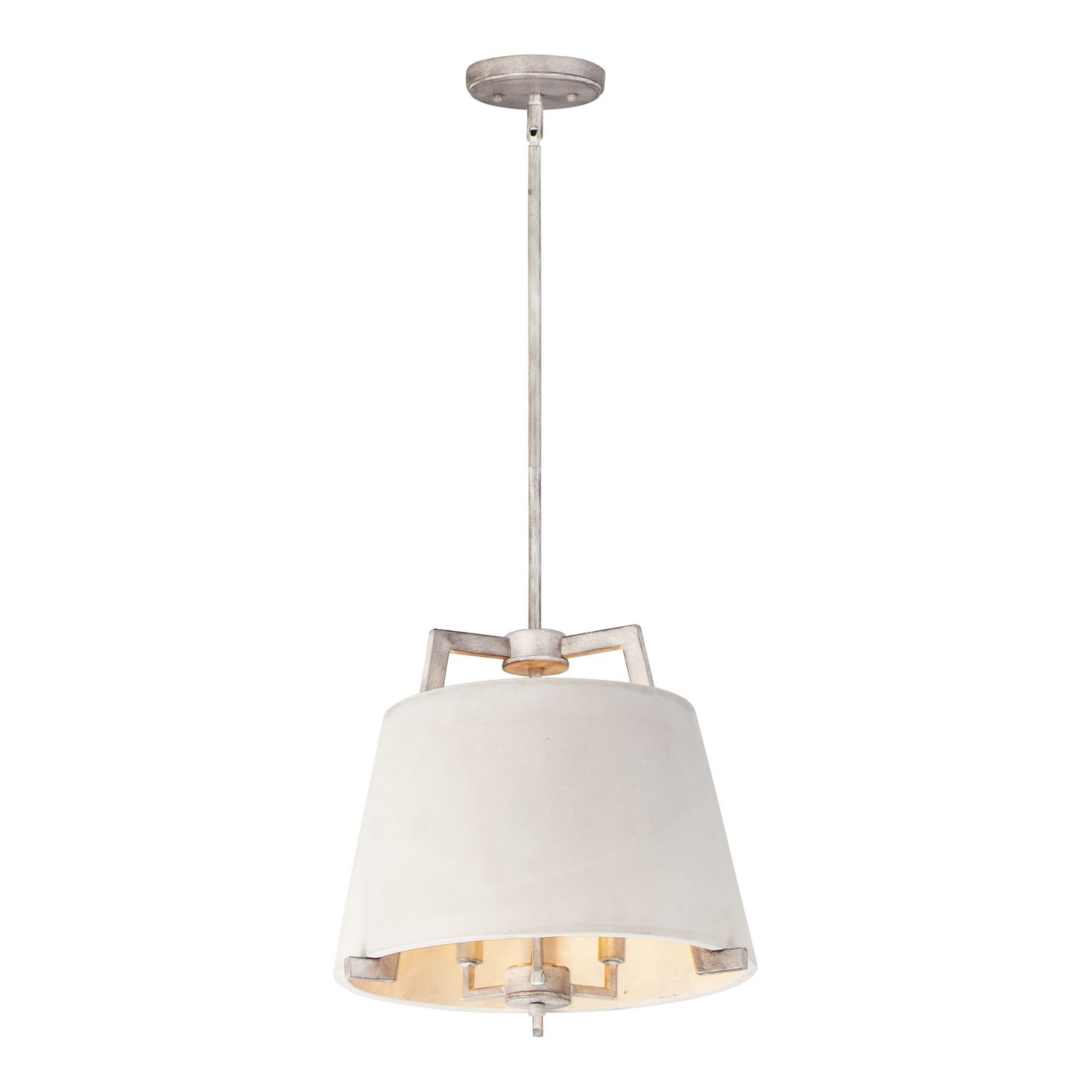 Maxim Orson Three Light Pendant in Driftwood - 10143GYDW