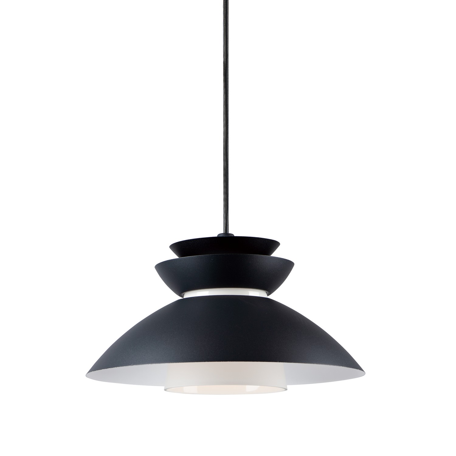 Maxim Nordic One Light Pendant in Black - 11359WTBK