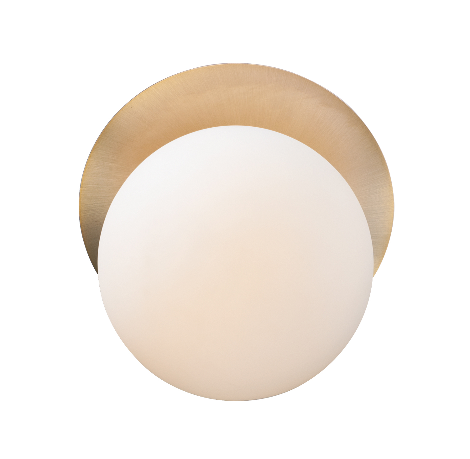 Maxim Vesper One Light Wall Sconce in Satin Brass / Black - 26033SWSBRBK