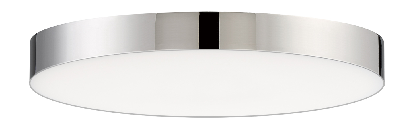Maxim Trim LED Flush Mount in Polished Chrome - 57662WTPC