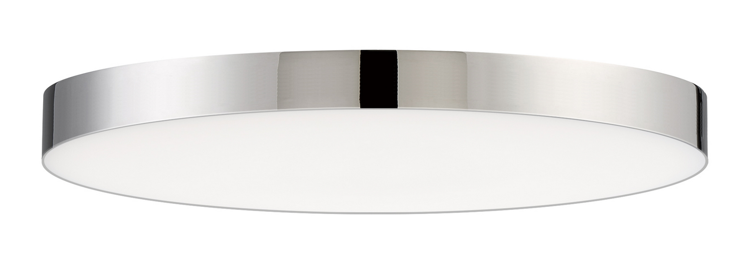 Maxim Trim LED Flush Mount in Polished Chrome - 57663WTPC