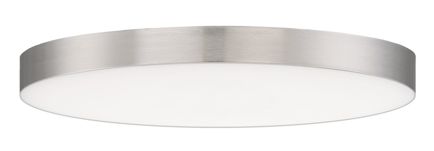 Maxim Trim LED Flush Mount in Satin Nickel - 57663WTSN