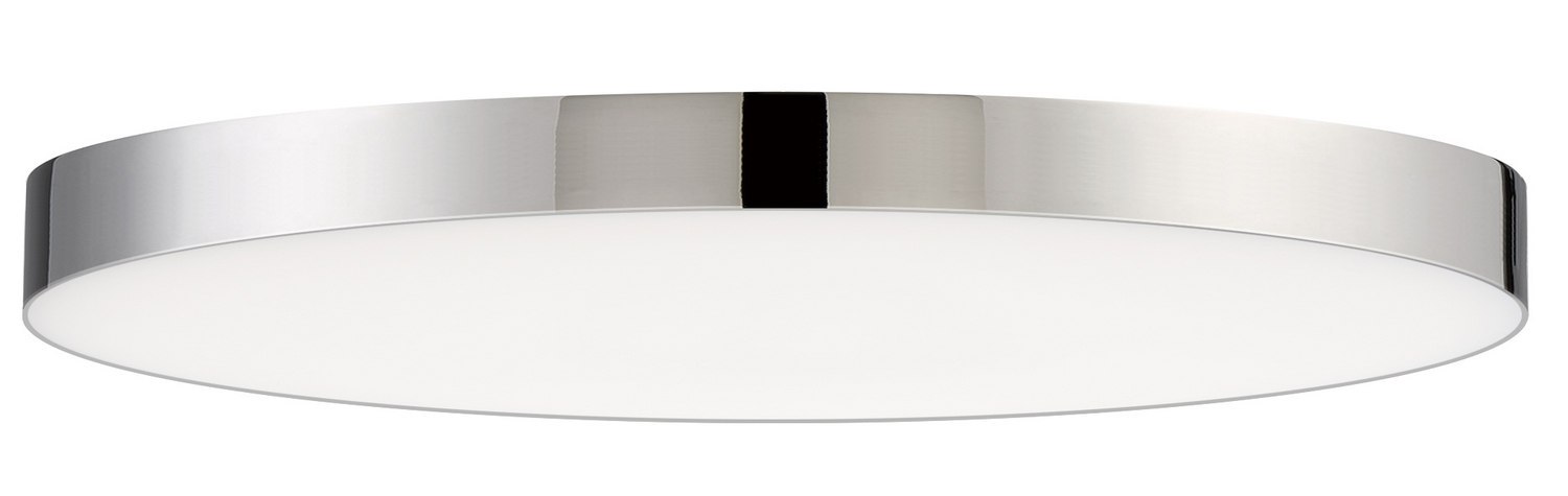 Maxim Trim LED Flush Mount in Polished Chrome - 57664WTPC