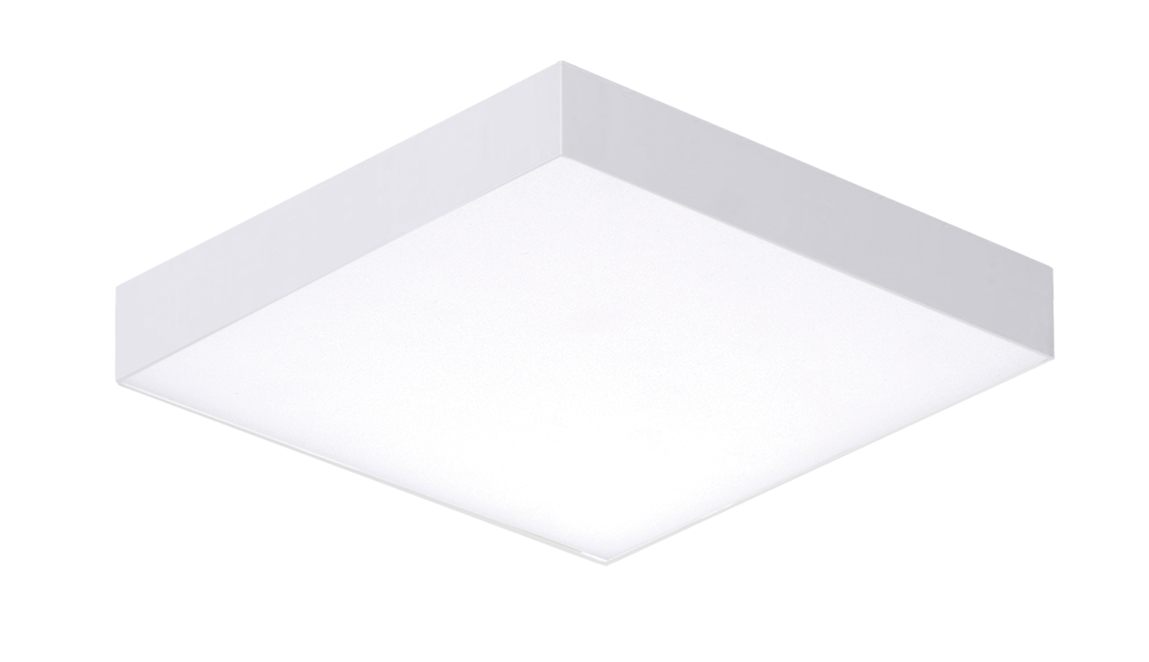 Maxim Trim LED Flush Mount in White - 57665WTWT