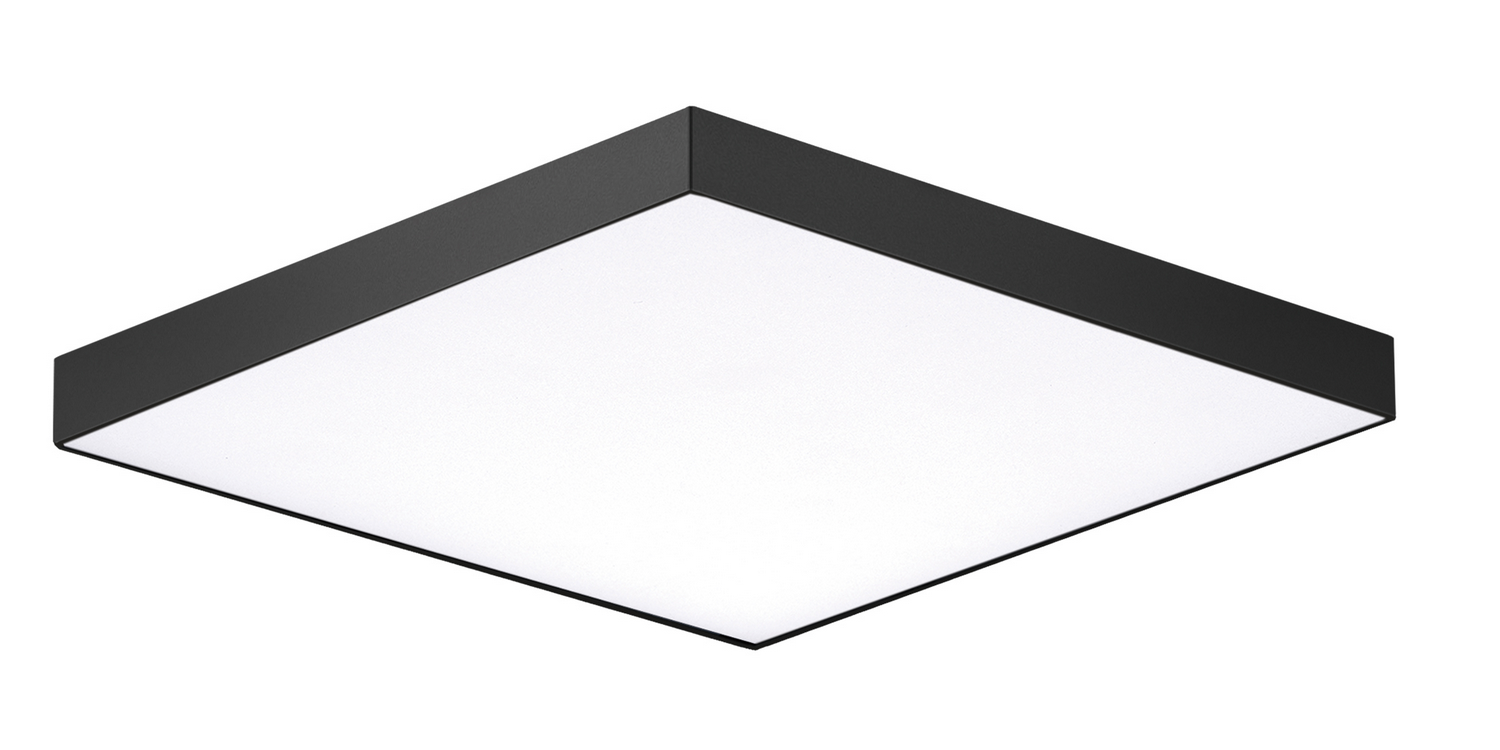 Maxim Trim LED Flush Mount in Black - 57667WTBK