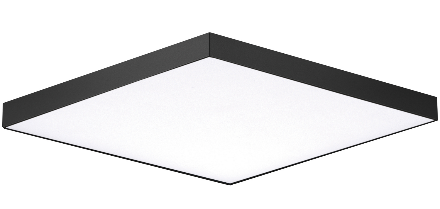 Maxim Trim LED Flush Mount in Black - 57668WTBK
