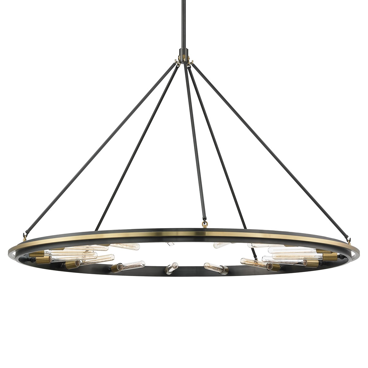 Hudson Valley Chambers 15 Light Pendant in Aged Old Bronze - 2758-AOB