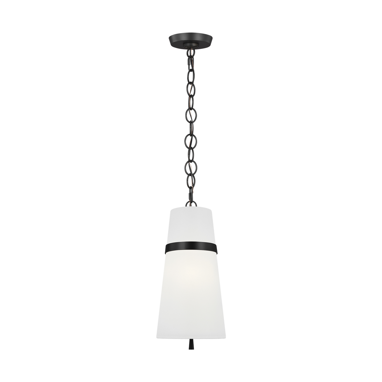 Visual Comfort Studio Cordtlandt One Light Pendant in Aged Iron - AP1161AI