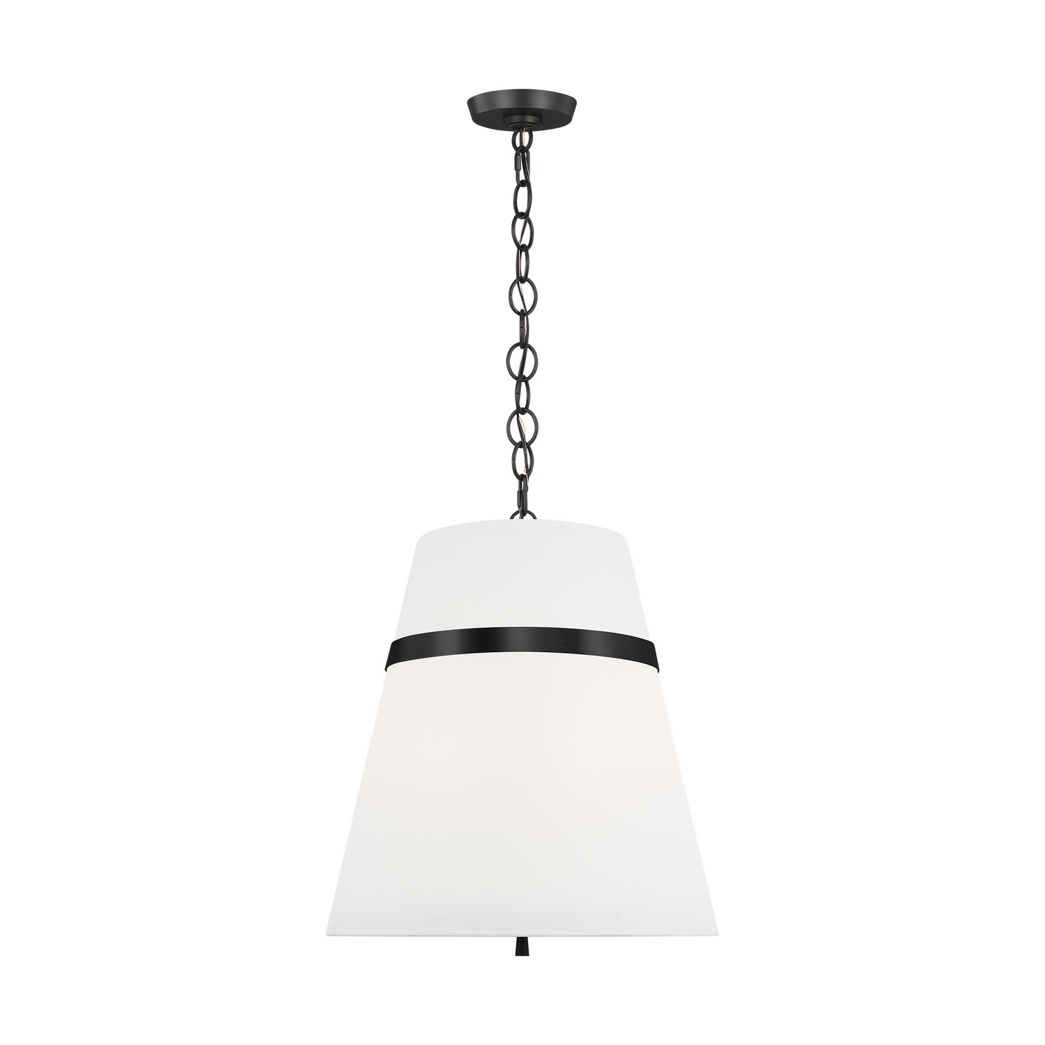 Visual Comfort Studio Cordtlandt Three Light Pendant in Aged Iron - AP1173AI
