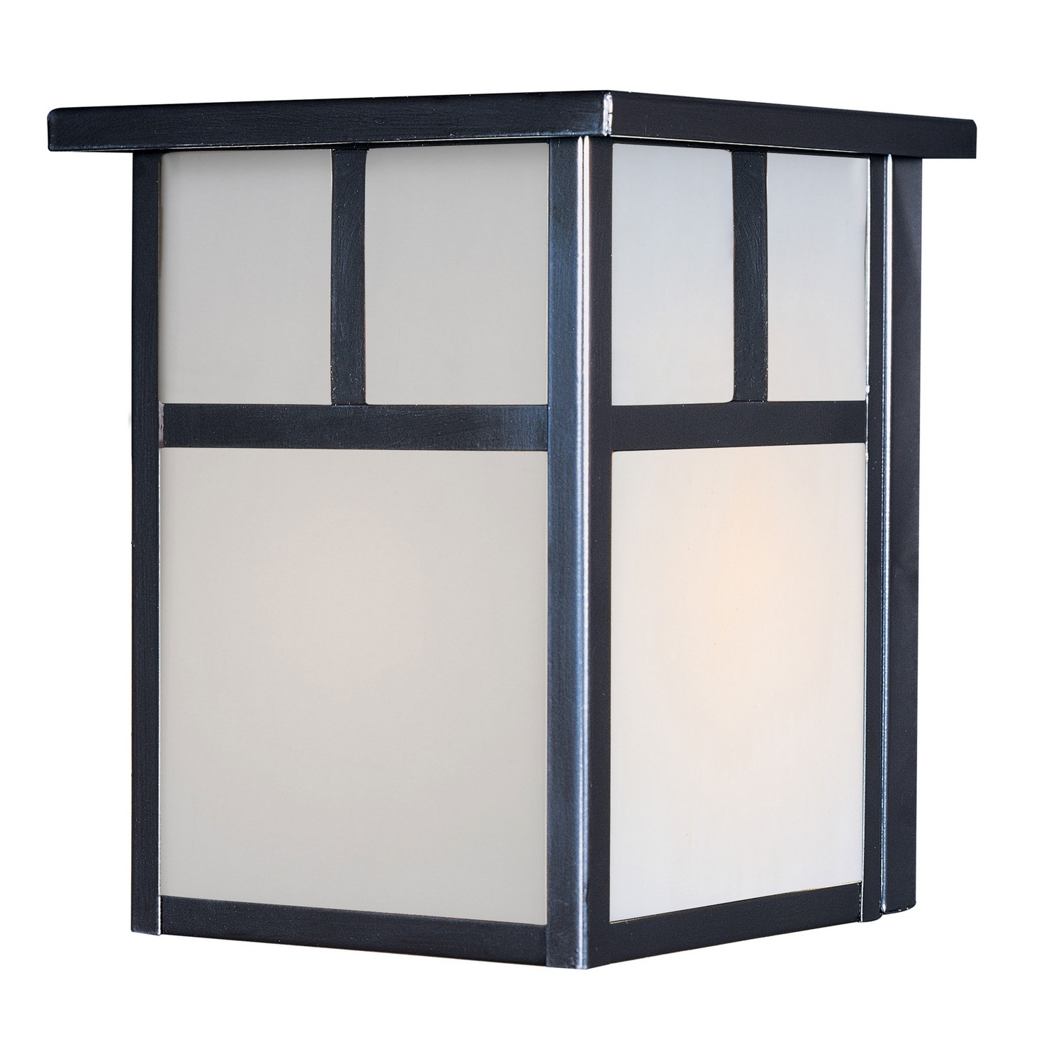 Maxim Coldwater One Light Outdoor Wall Lantern in Black - 4050WTBK