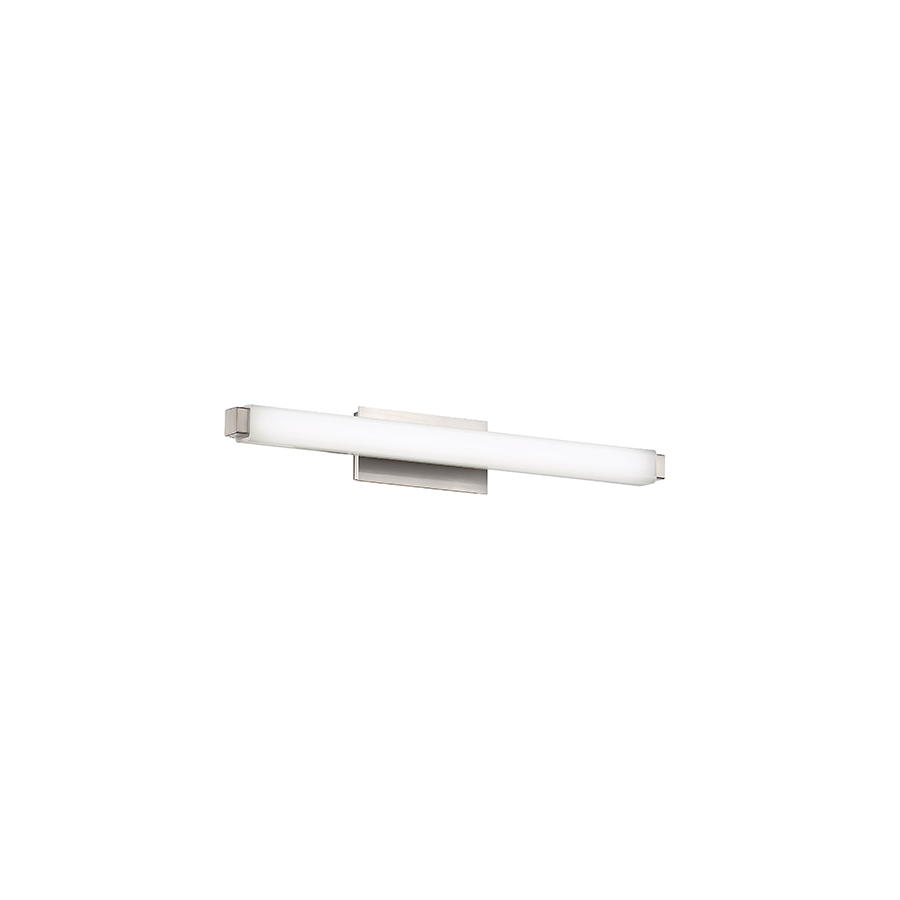 LED Bath & Vanity Light by Modern Forms - Mini Vogue Collection, Brushed Nickel Finish - WS-21718-35-BN