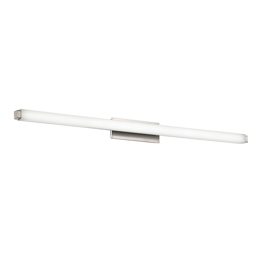LED Bath & Vanity Light by Modern Forms - Mini Vogue Collection, Brushed Nickel Finish - WS-21736-27-BN