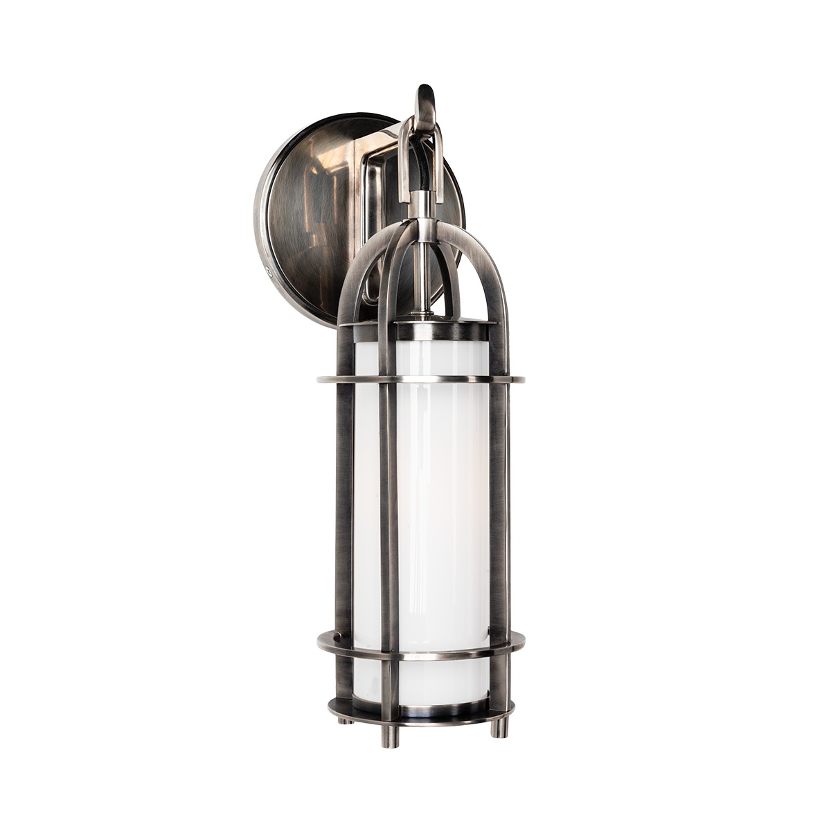 Hudson Valley Portland One Light Bath Bracket in Historic Nickel - 8501-HN
