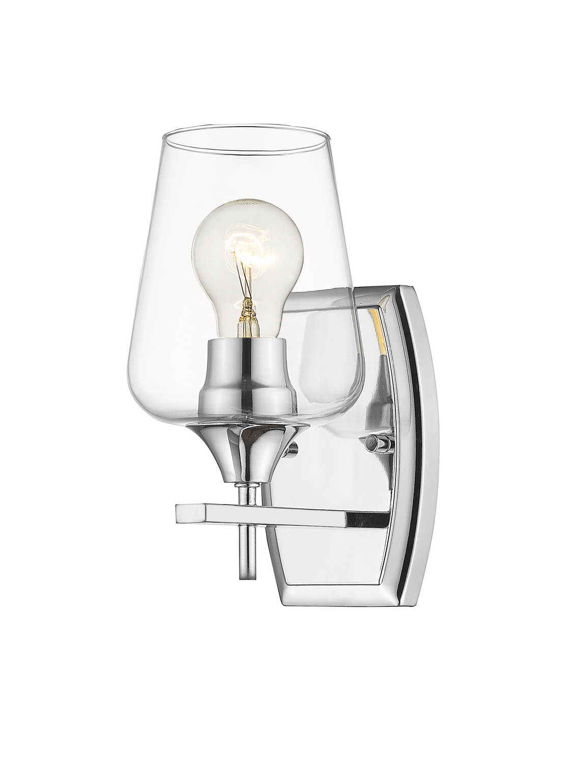 One Light Wall Sconce by Z-Lite - Joliet Collection, Chrome Finish - 473-1S-CH