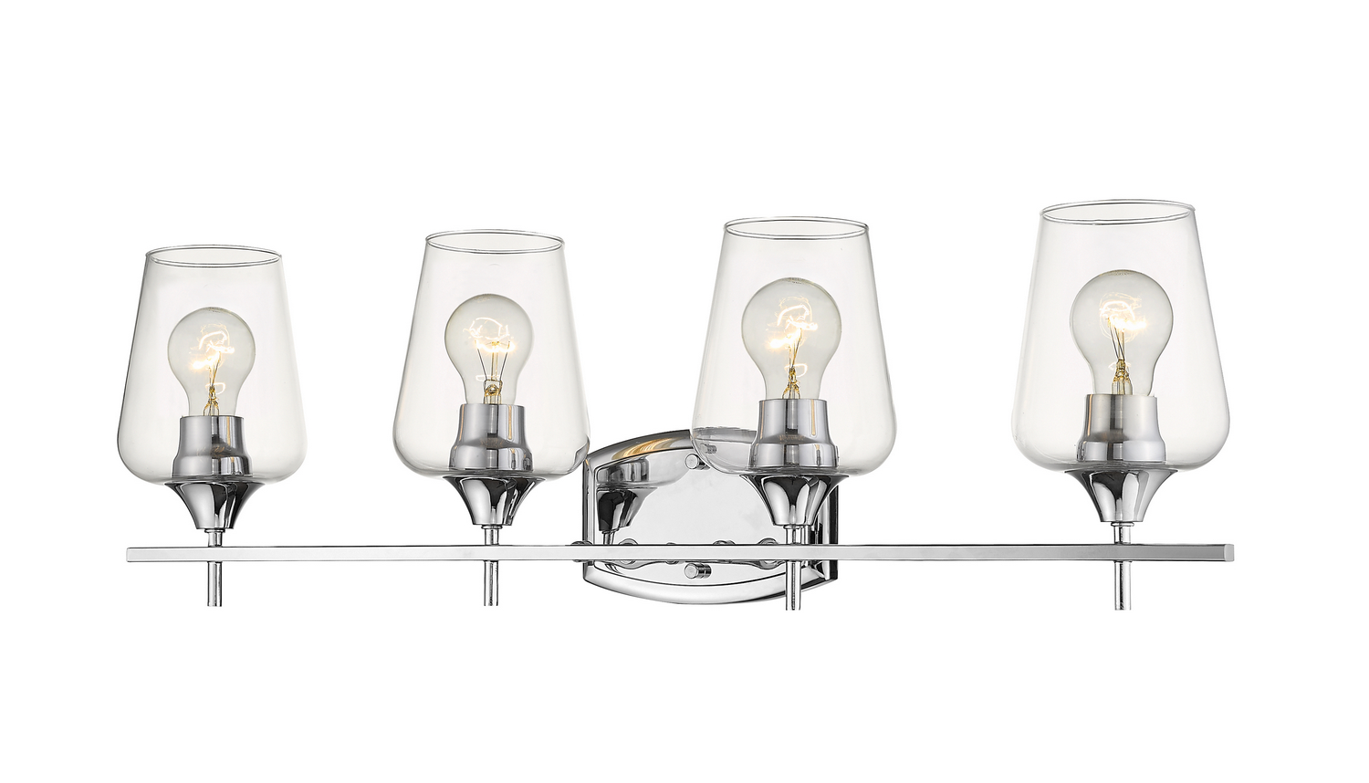 Four Light Vanity by Z-Lite - Joliet Collection, Chrome Finish - 473-4V-CH