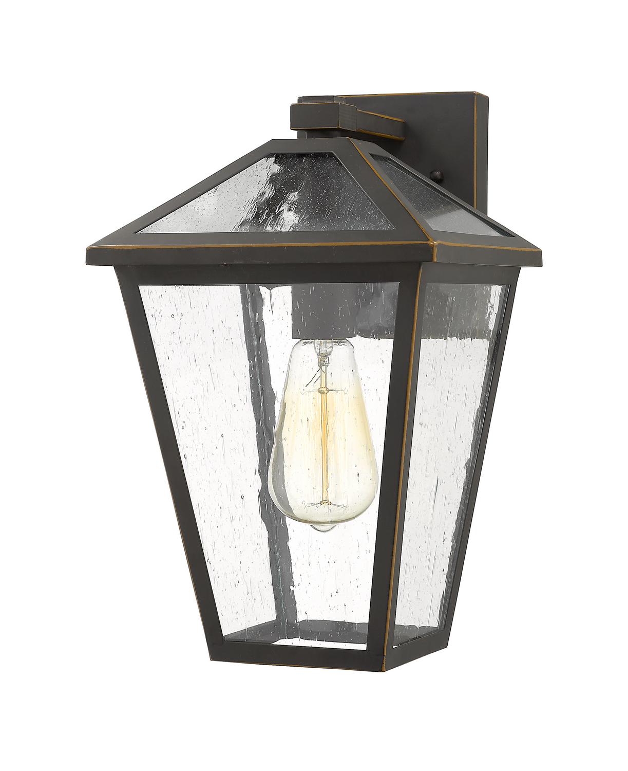 One Light Outdoor Wall Light by Z-Lite - Talbot Collection, Oil Rubbed Bronze Finish - 579M-ORB