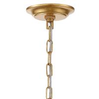 Five Light Chandelier by Crystorama - Arcadia Collection, Antique Gold Finish - ARC-1905-GA-CL-MWP