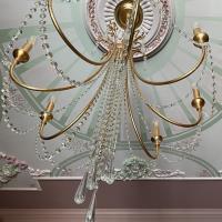 12 Light Chandelier by Crystorama - Arcadia Collection, Antique Gold Finish - ARC-1909-GA-CL-MWP