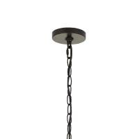Four Light Chandelier by Crystorama - Arielle Collection, Dark Bronze Finish - ARI-304-DB-CL-MWP