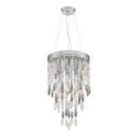 Six Light Chandelier by Crystorama - Hudson Collection, Polished Chrome Finish - HUD-A2216-CH