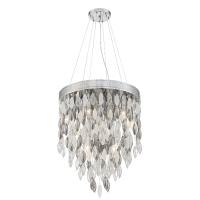 Nine Light Chandelier by Crystorama - Hudson Collection, Polished Chrome Finish - HUD-A2219-CH